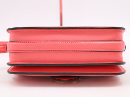 LOUIS VUITTON M55949 Leather Pont Neuf Dahlia Pink Shoulder Bag