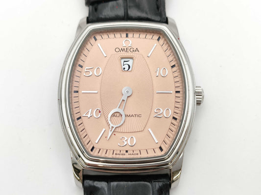 OMEGA Jumping Hour 4853.61 56332661 Automatic Pink Dial Men's Watch