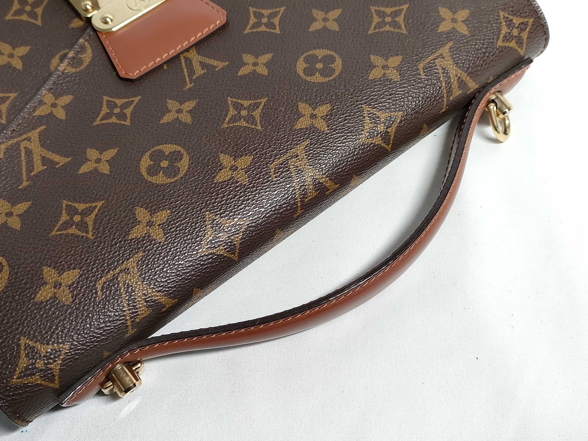 LOUIS VUITTON Monogram Monceau M51185 Accessories: Dust bag, shoulder strap, handbag