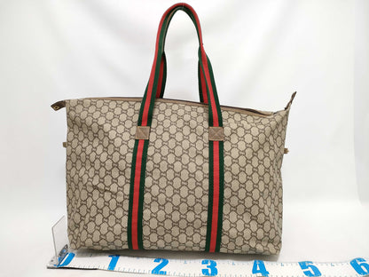 GUCCI GG Plus Sherry Line Boston Bag