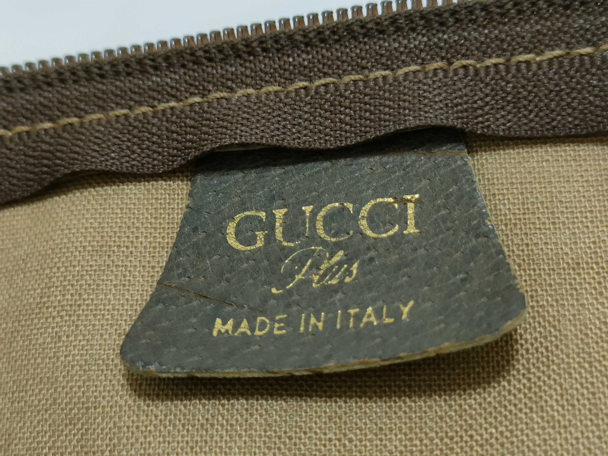 GUCCI GG Plus Sherry Line Boston Bag