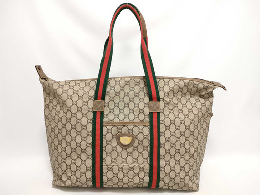 GUCCI GG Plus Sherry Line Boston Bag