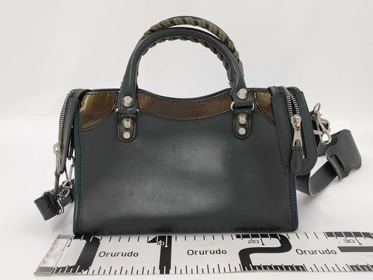 BALENCIAGA Giant Mini City 2-Way Handbag 309544 Handbag