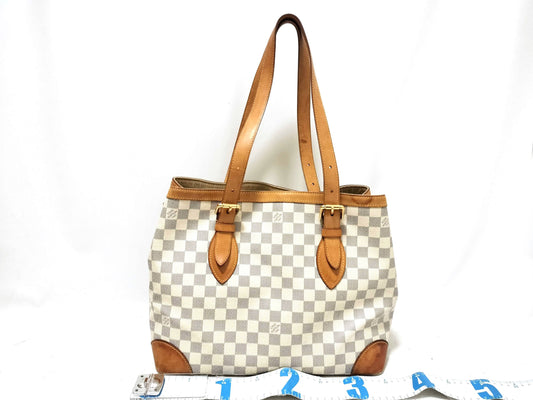 LOUIS VUITTON Damier Azur Hampstead PM Boston Bag N51206