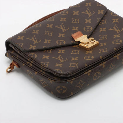LOUIS VUITTON Monogram Pochette Metis MM M40780 DU1194 Shoulder Bag