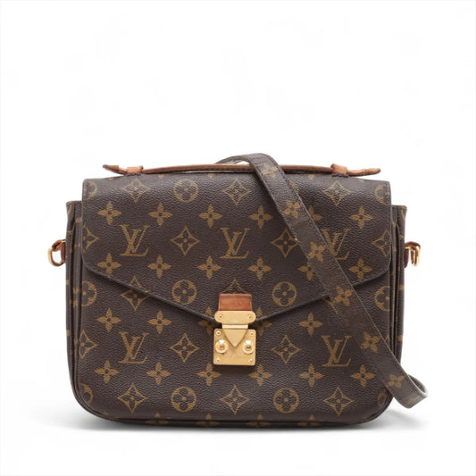 LOUIS VUITTON Monogram Pochette Metis MM M40780 DU1194 Shoulder Bag