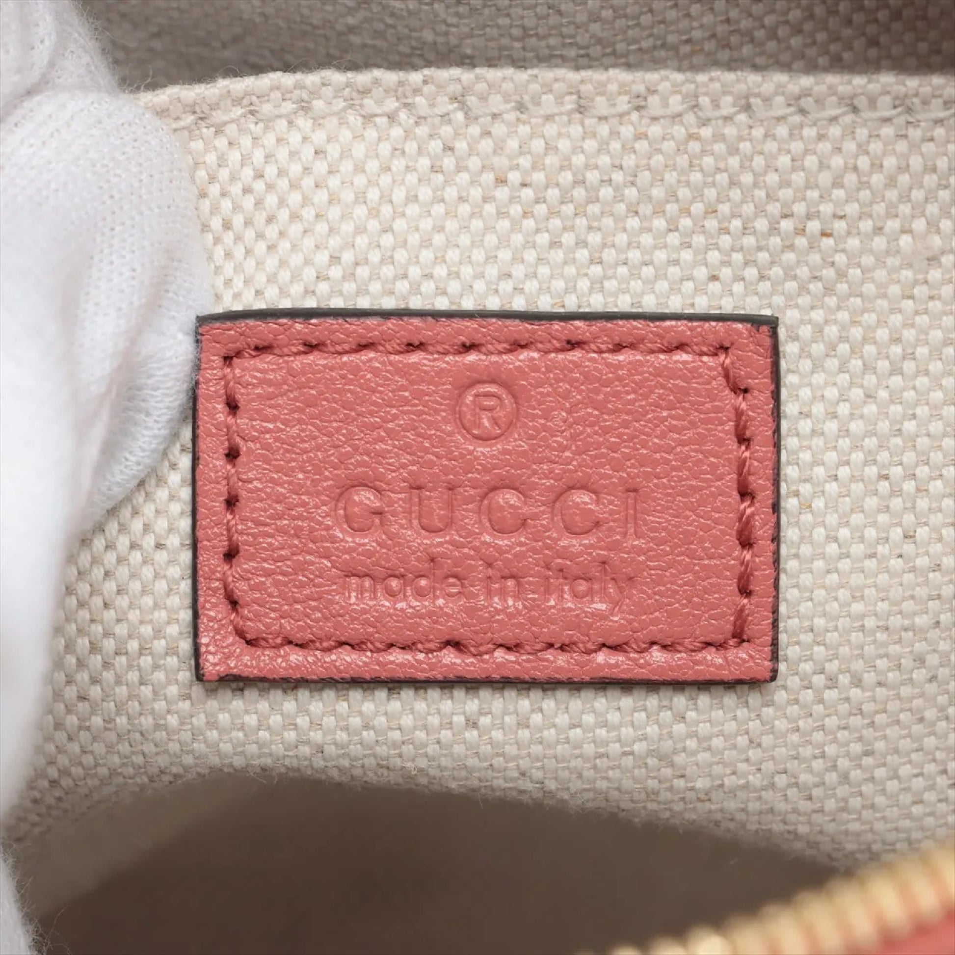 GUCCI Blondie Leather Shoulder Bag, Pink, 742360, Box and Bag Included