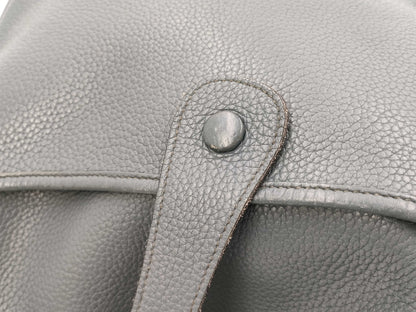 HERMES Evelyn III TGM Taurillon Clemence Cobalt Silver Hardware P Stamp Shoulder Bag