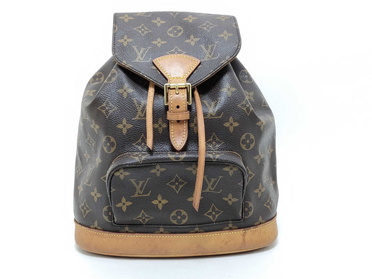 LOUIS VUITTON Monogram Montsouris MM Monogram M51136 Backpack