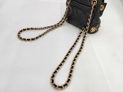 CHANEL Lambskin Backpack Rucksack
