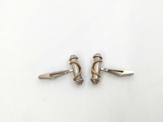 Tiffany & Co. Tiffany 750xSV Cufflinks 9.6g Tie Clip/Cufflinks