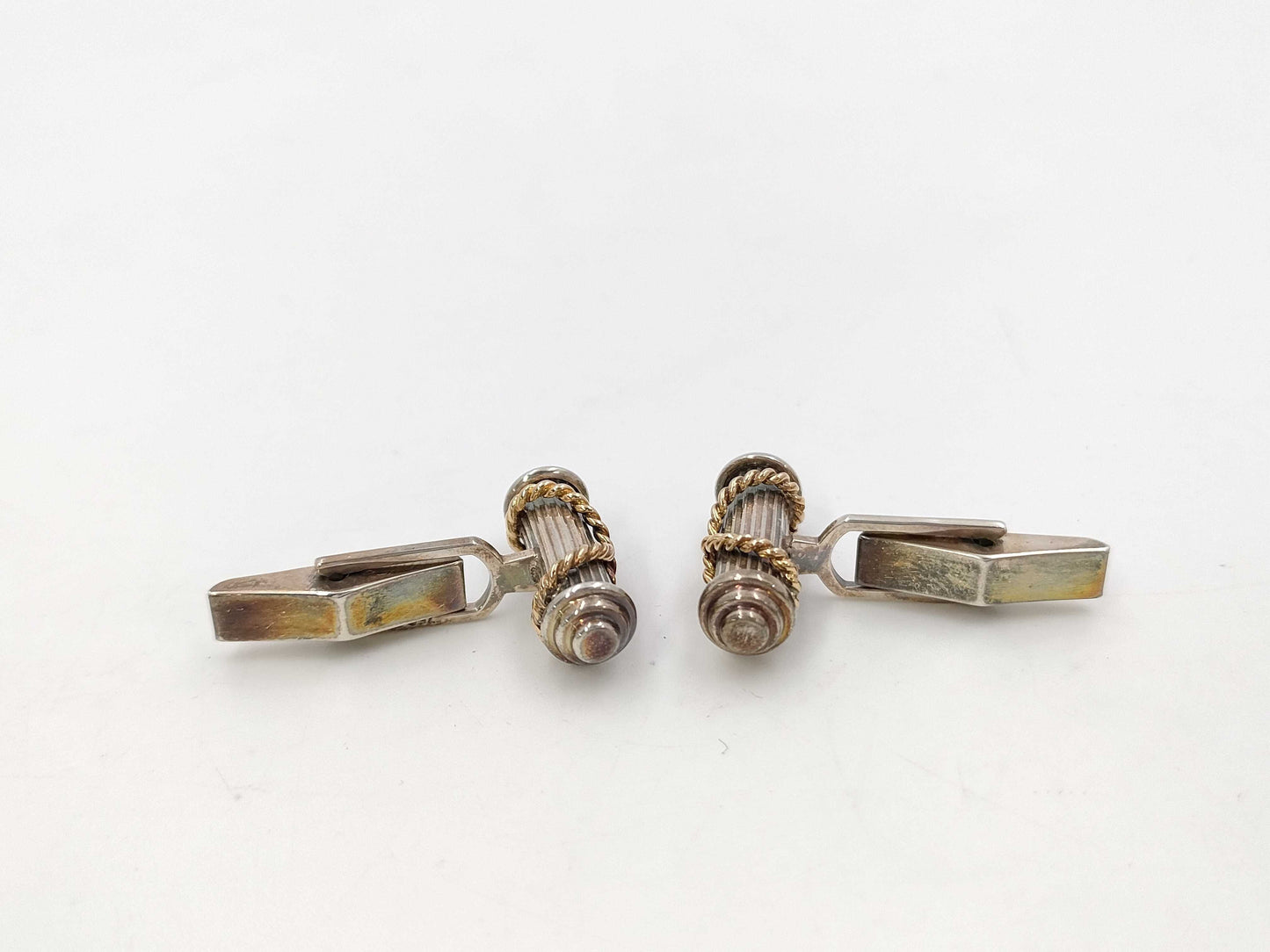 Tiffany & Co. Tiffany 750xSV Cufflinks 9.6g Tie Clip/Cufflinks
