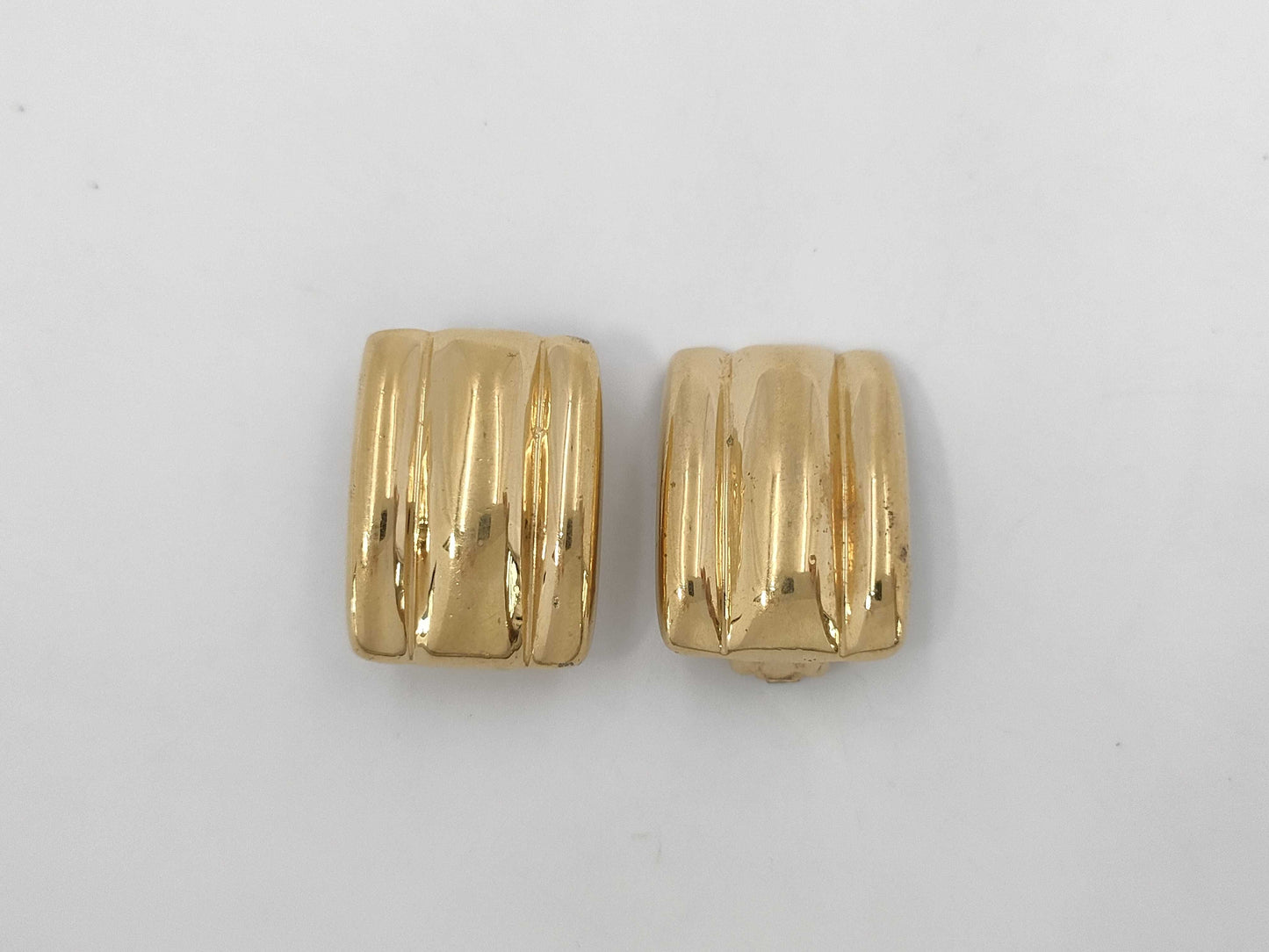 Yves Saint Laurent YSL Gold Earrings
