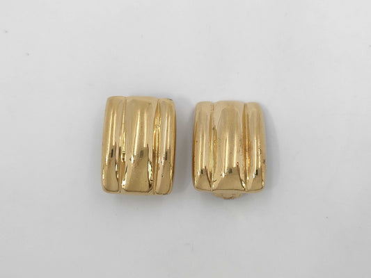 Yves Saint Laurent YSL Gold Earrings