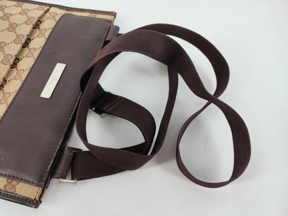 GUCCI GG Canvas Shoulder Bag Gucci GG Canvas Shoulder Bag