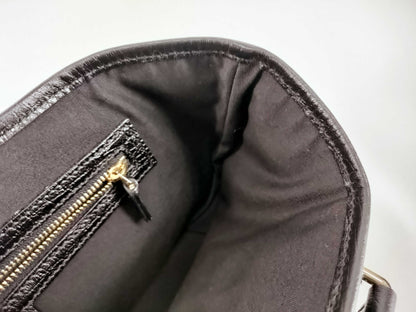 GUCCI GG Canvas Handbag Black