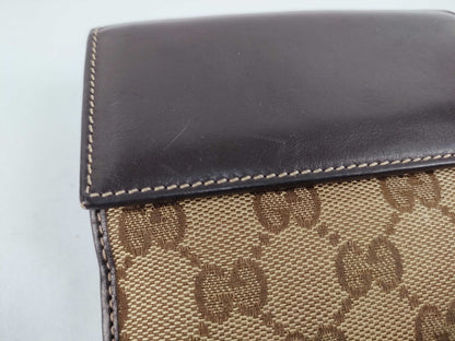 GUCCI GG Canvas Folding Wallet