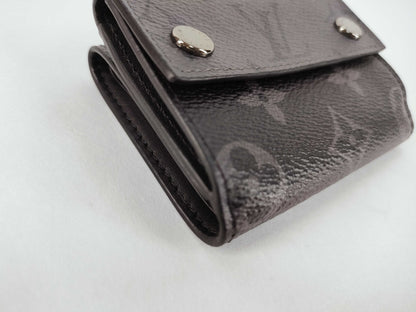 LOUIS VUITTON Monogram Eclipse Reverse Tri-fold Wallet