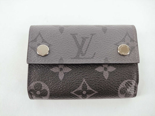LOUIS VUITTON Monogram Eclipse Reverse Tri-fold Wallet