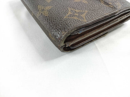 LOUIS VUITTON Monogram Louis Vuitton Monogram Folding Wallet