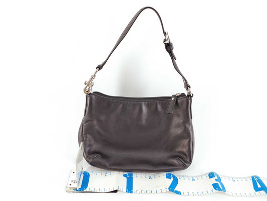 COACH Leather Handbag Black Handbag
