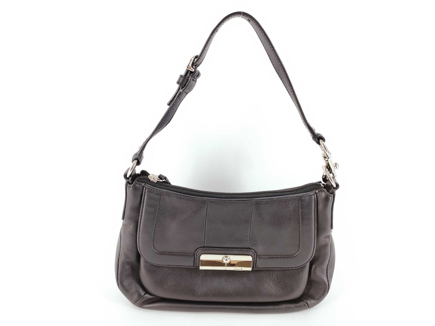 COACH Leather Handbag Black Handbag