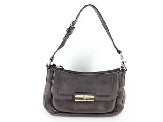 COACH Leather Handbag Black Handbag
