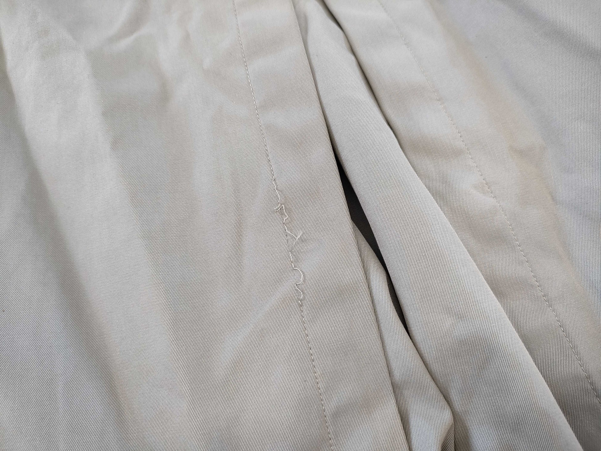BURBERRY Belted Nova Check Khaki Trench Coat C-TK83 170 Coat