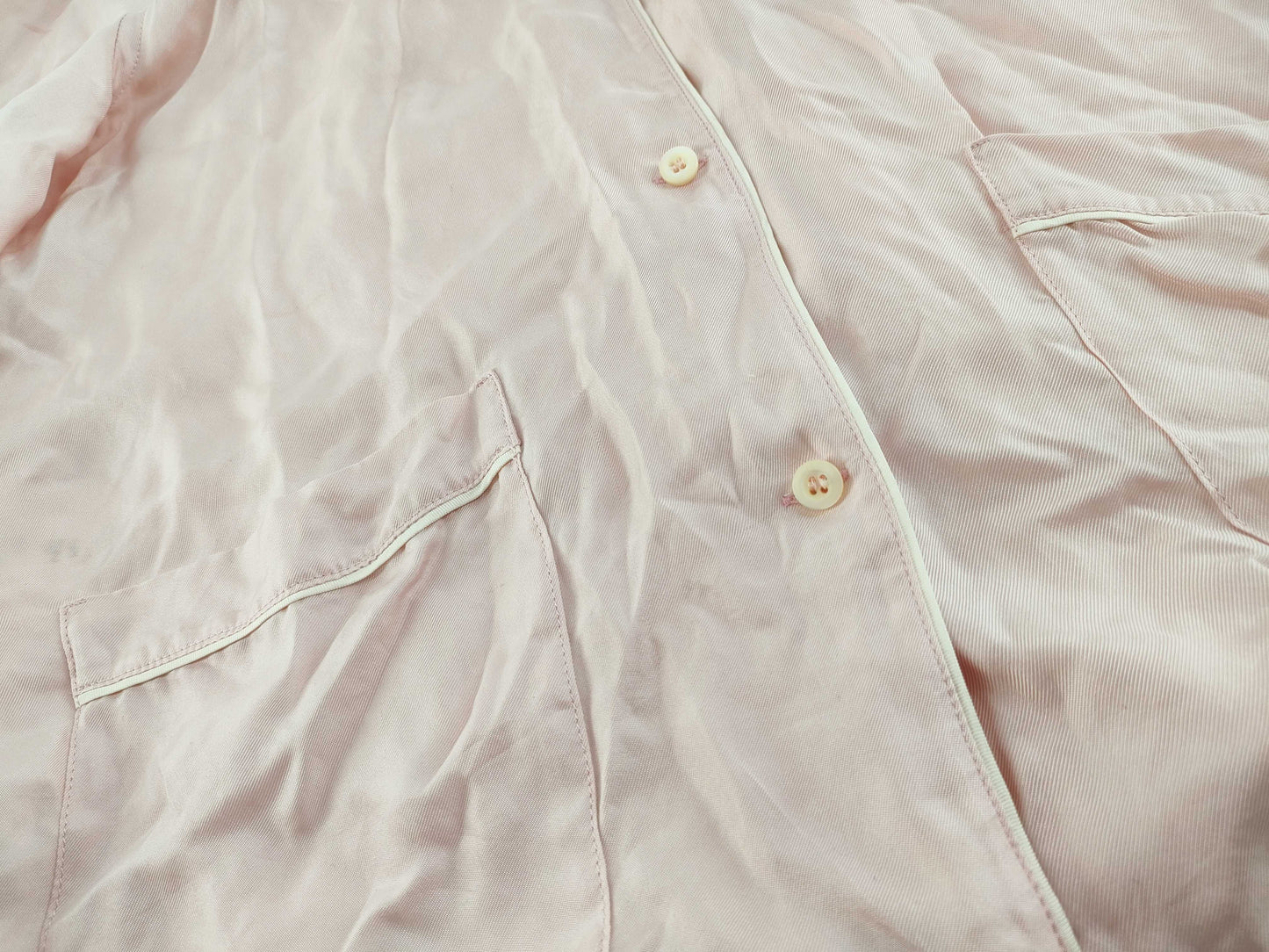 Miu Miu Miu Pajama Shirt, Size Small, Pink