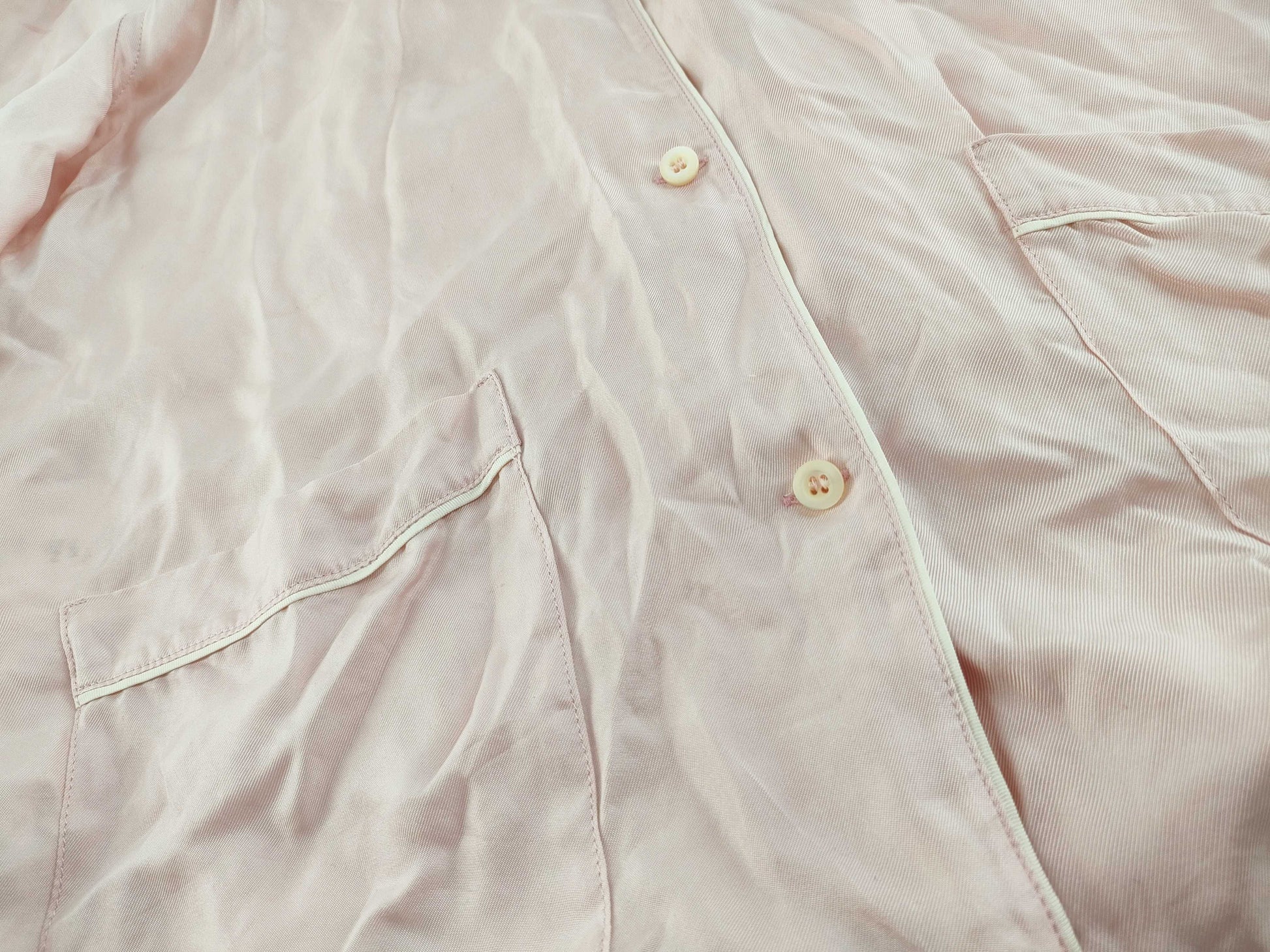 Miu Miu Miu Pajama Shirt, Size Small, Pink