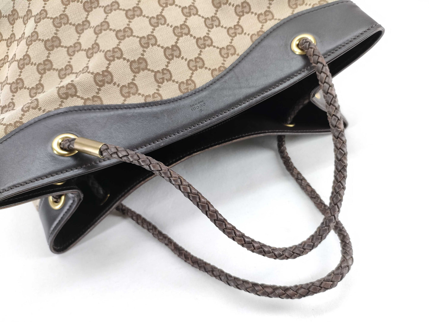 GUCCI GG Canvas Tote Bag with Dust Bag