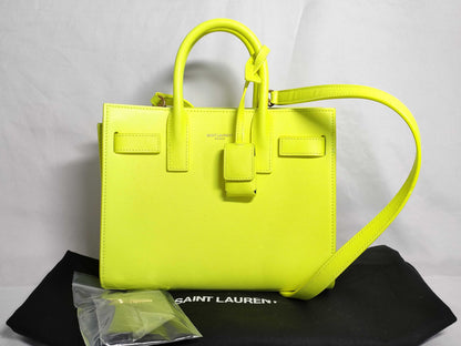 SAINT LAURENT Unused Sac de Sur Nano Handbag with Dust Bag