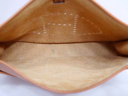 HERMES Evelyn II Epson Gold Shoulder Bag