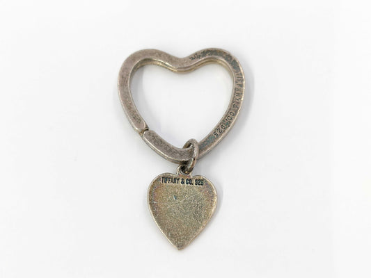 Tiffany & Co. Tiffany Open Heart Key Ring Key Case/Key Holder