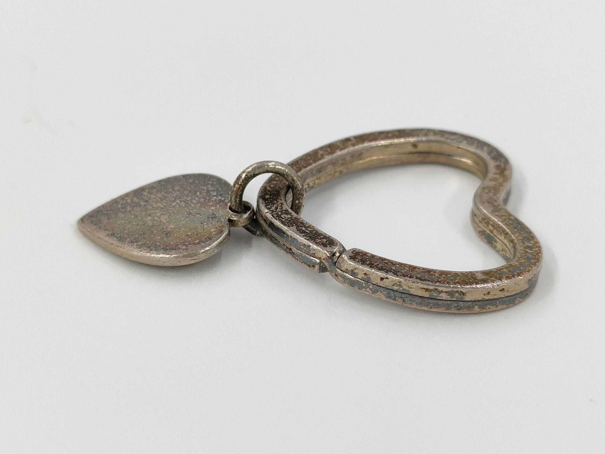 Tiffany & Co. Tiffany Open Heart Key Ring Key Case/Key Holder