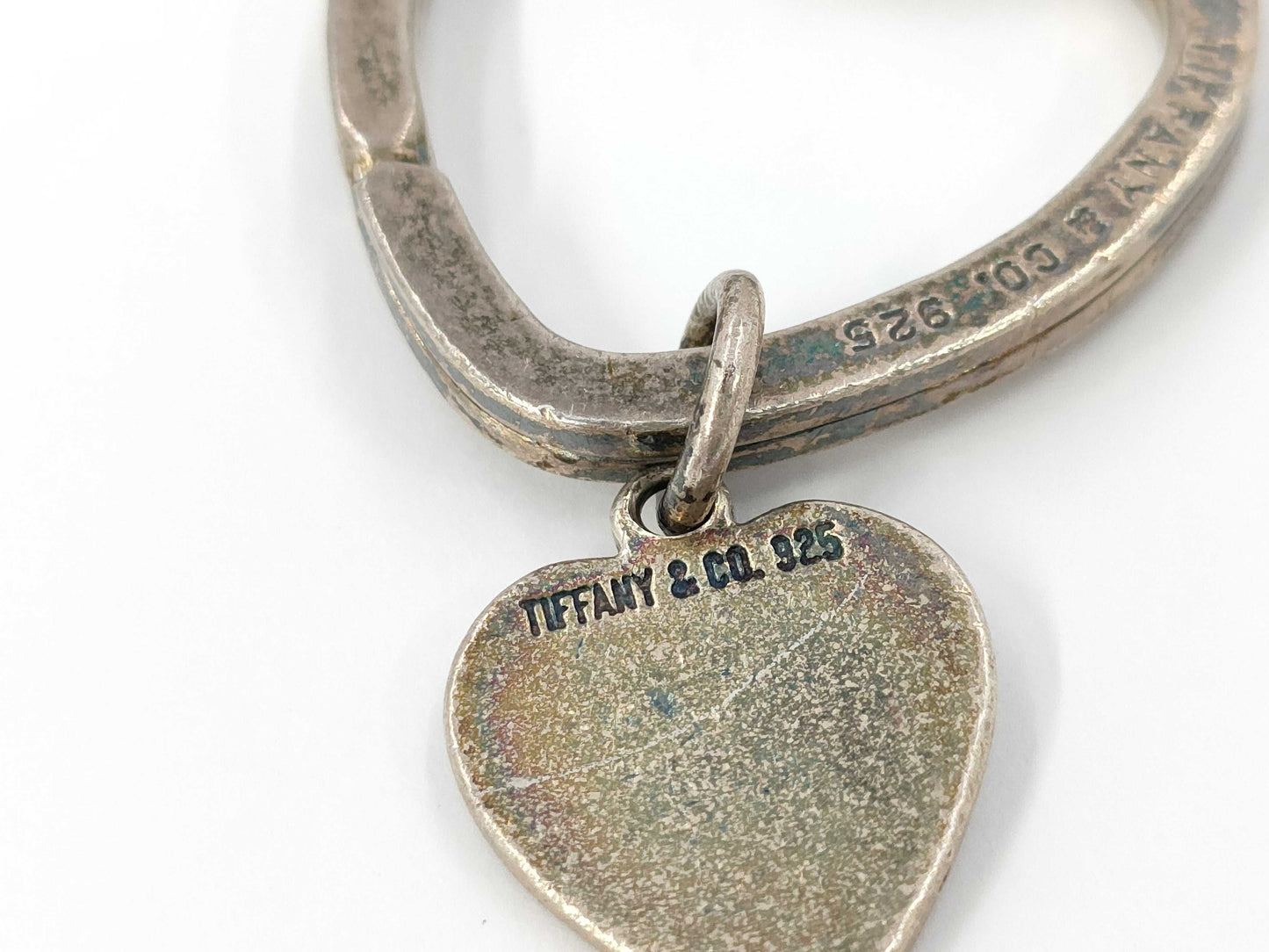 Tiffany & Co. Tiffany Open Heart Key Ring Key Case/Key Holder