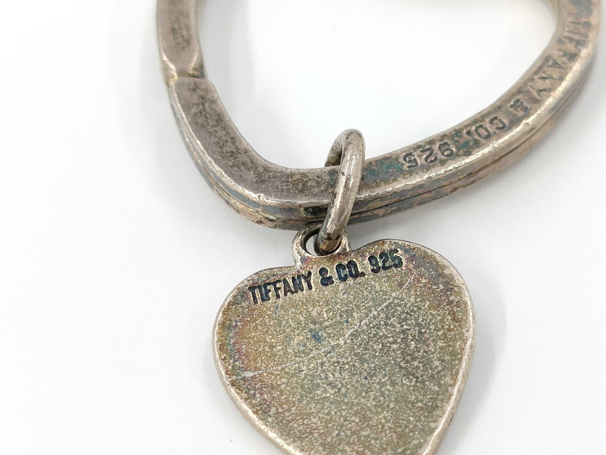 Tiffany & Co. Tiffany Open Heart Key Ring Key Case/Key Holder