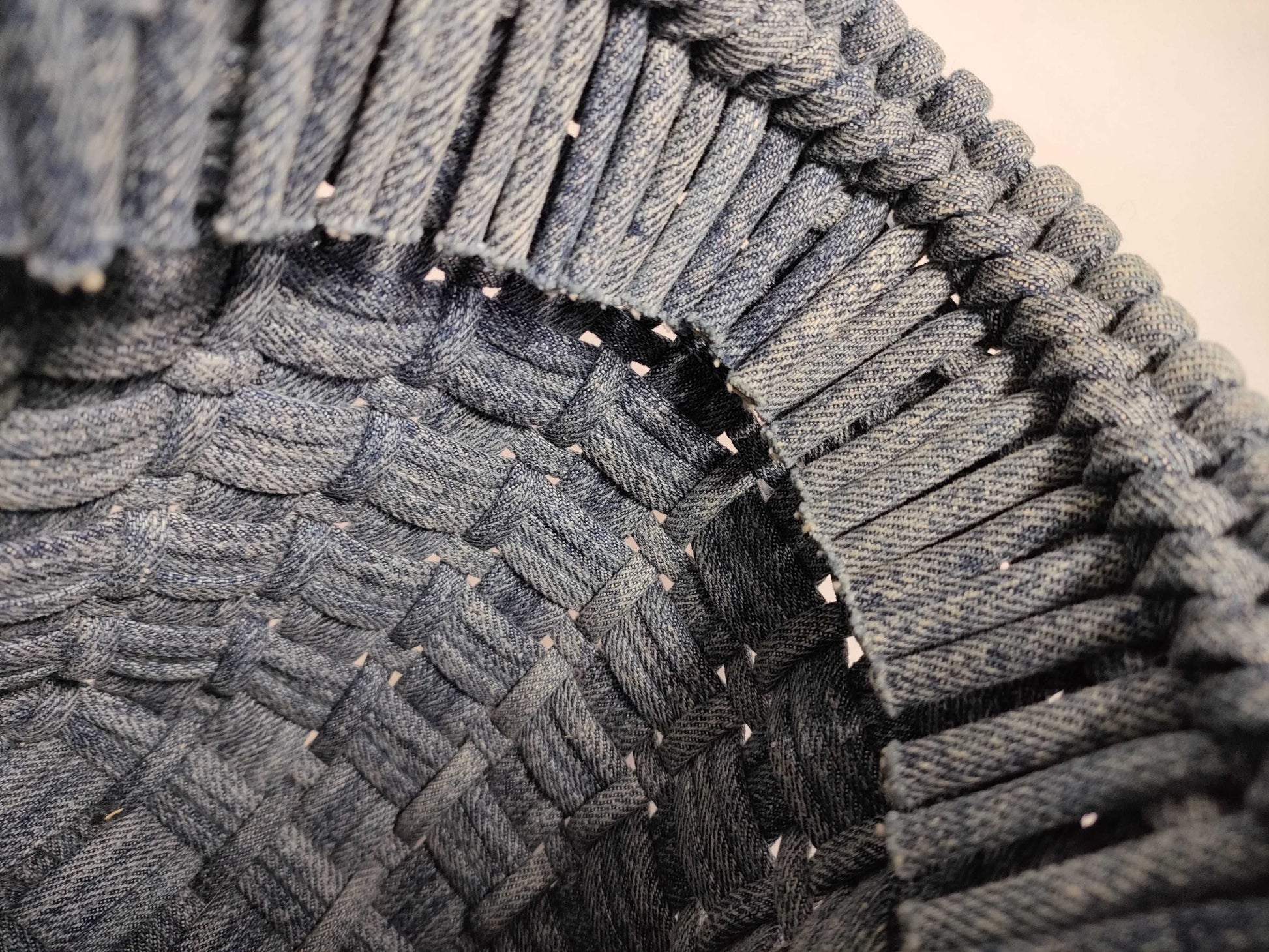 BALENCIAGA Bistro Denim Handbag 671342