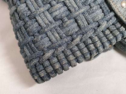 BALENCIAGA Bistro Denim Handbag 671342