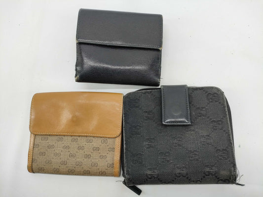 GUCCI GG Canvas Gucci Wallet 3-Piece Set Wallet