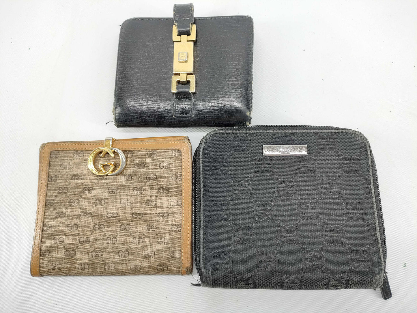 GUCCI GG Canvas Gucci Wallet 3-Piece Set Wallet