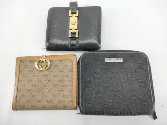 GUCCI GG Canvas Gucci Wallet 3-Piece Set Wallet