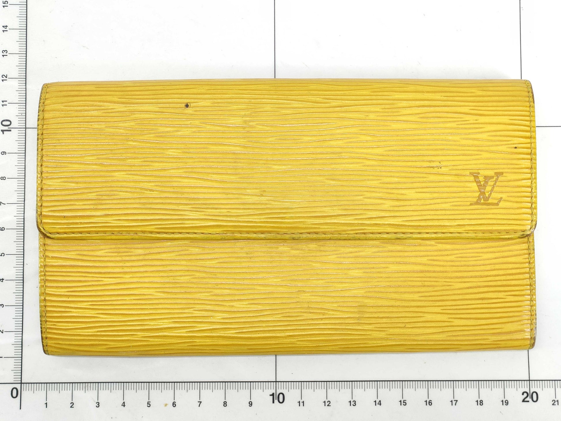 LOUIS VUITTON Epi Leather Long Wallet 3-Piece Set