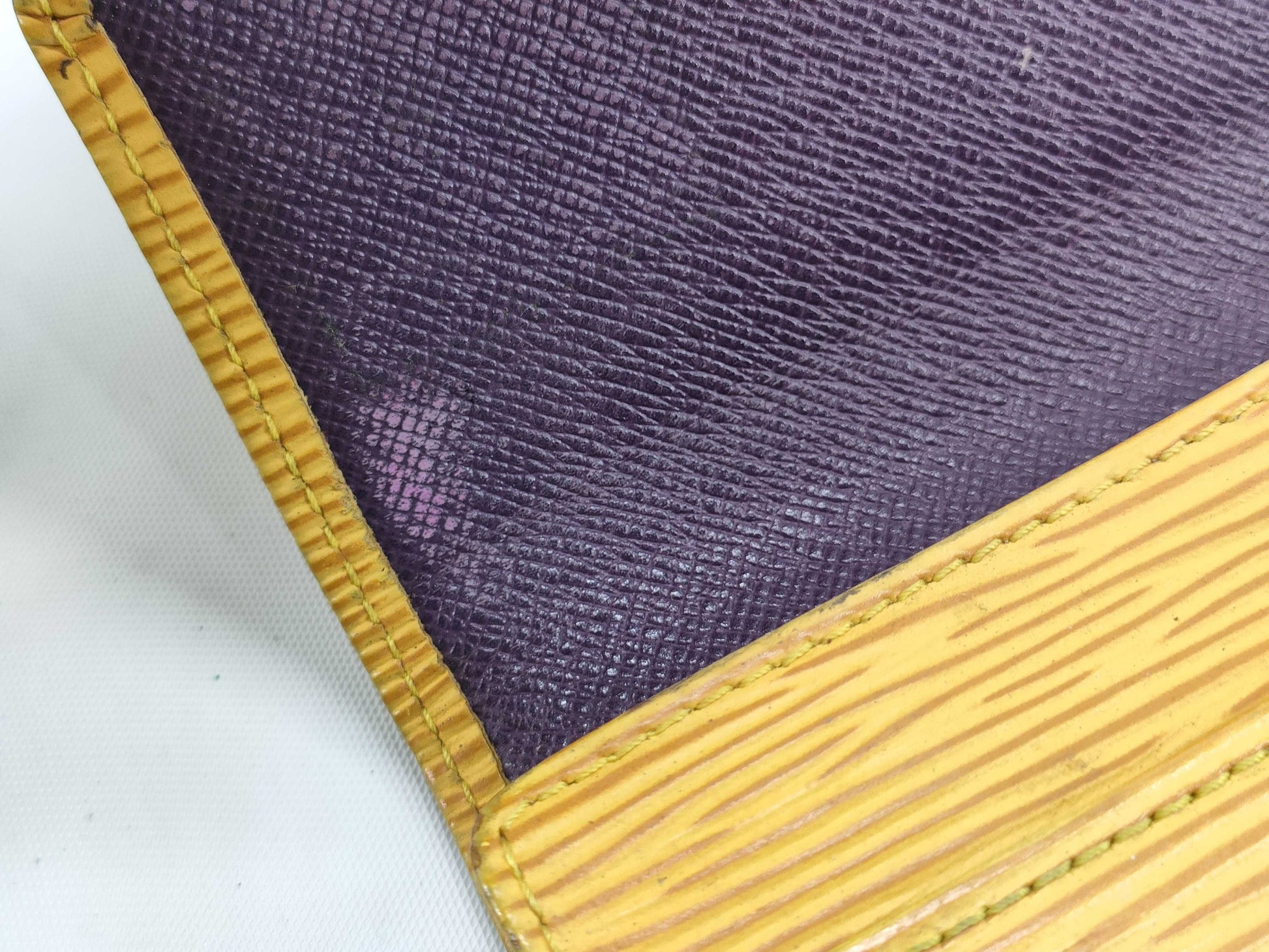 LOUIS VUITTON Epi Leather Long Wallet 3-Piece Set