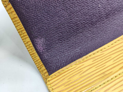 LOUIS VUITTON Epi Leather Long Wallet 3-Piece Set