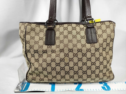 GUCCI GG Canvas Tote Bag, Handbag, Dust Bag, Tote Bag