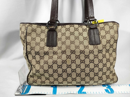 GUCCI GG Canvas Tote Bag, Handbag, Dust Bag, Tote Bag