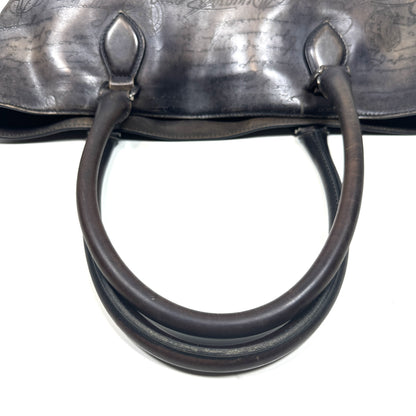 Berluti Calligraphy Scritto Toujour Tote Bag