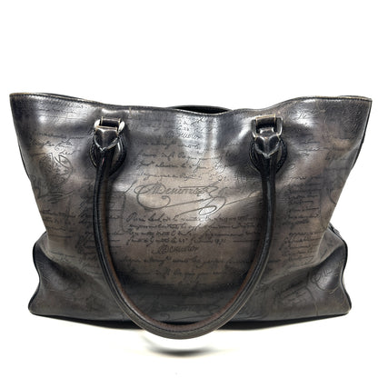 Berluti Calligraphy Scritto Toujour Tote Bag