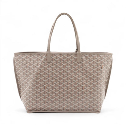 GOYARD 2023 Limited Edition Ange PM Rabbit Embroidered Herringbone Print Tote Bag